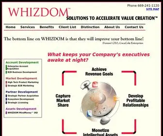 Whizdom.com(Whizdom) Screenshot