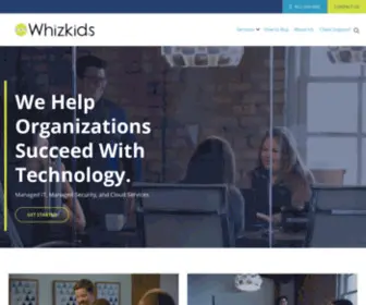Whizkids.tech(Cloud Solutions for SMBs) Screenshot