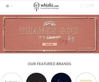 Whizliz.com(Toko Perhiasan Emas Berlian Online Terpercaya di Bandung. Pelopor Brand Jewellery Pertama Indonesia) Screenshot