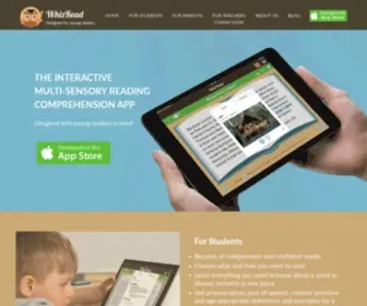 Whizread.com(Next Generation Reading Comprehension app for Students) Screenshot