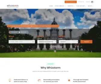 Whizstorm.com(International Education Laureates) Screenshot