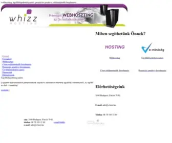 Whizz.hu(Whizz-Hosting Kft) Screenshot