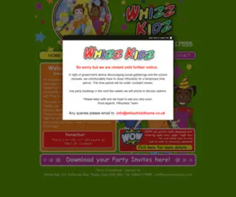 Whizzkidzthame.co.uk(Whizz Kidz Thame) Screenshot