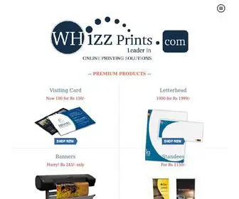 Whizzprints.com(Whizzprint) Screenshot