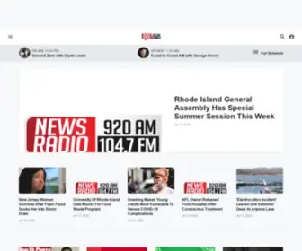 WHjjam.com(News Radio 920 AM & 104.7 FM) Screenshot