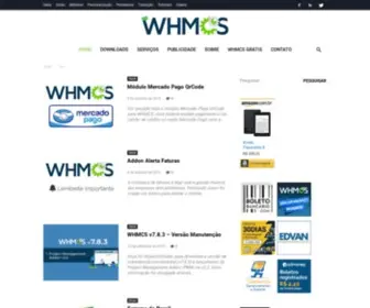 WHMCS.blog.br(WHMCS, Ajuda, Dicas, Serviços relacionados ao WHMCS) Screenshot