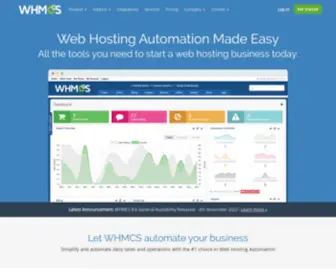 WHMCS.com(WHMCS is the leading web hosting management and billing software) Screenshot