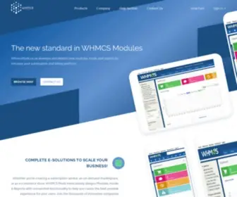 WHMCsmods.co.uk(Portal Home) Screenshot