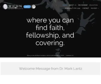 WHMN.net(Where You Can Find Faith) Screenshot