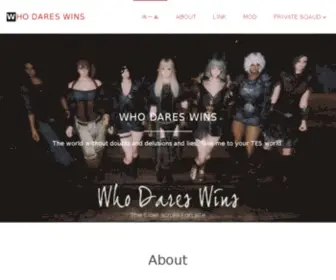 Who-Dares-Wins.com(Who Dares Wins) Screenshot