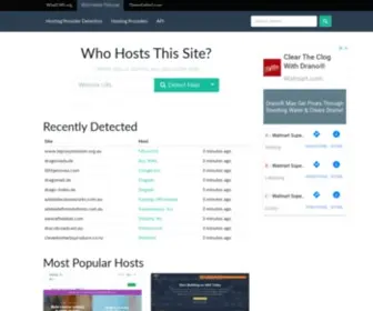 Who-Hosts-This.com(Host Detection) Screenshot