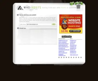 Who-Hosts.com(▷▷) Screenshot