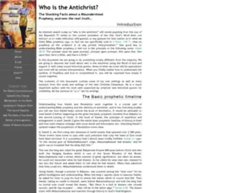 Who-IS-The-Antichrist.org(Who is the antichrist today according to the bible and) Screenshot