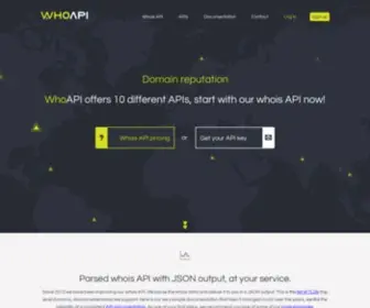 Whoapi.com(WhoAPI Inc) Screenshot