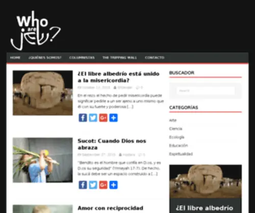 Whoarejew.com(Judaísmo) Screenshot