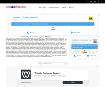Whocalledcn.com(Find a person by phone number) Screenshot