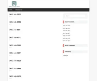 Whocalledme.org(Who called me) Screenshot