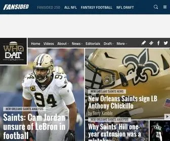 Whodatdish.com(New Orleans Saints News) Screenshot