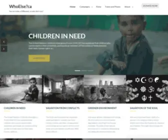 Whoelse.ca(You can make a Difference) Screenshot