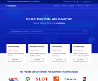 Whogohost.com(Domain Name Registration) Screenshot