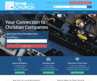 Whointhechurch.com(Local Business Directory) Screenshot