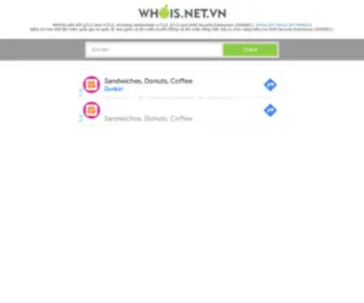 Whois.net.vn(Whois Lookup) Screenshot