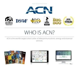 Whoisacn.com(Who is ACN) Screenshot