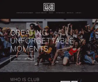 Whoisclubmob.co.uk(Club Mob) Screenshot