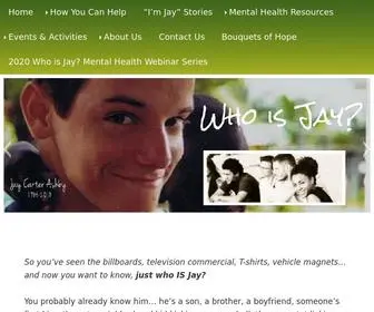 Whoisjay.org(Jay's Hope Fund) Screenshot