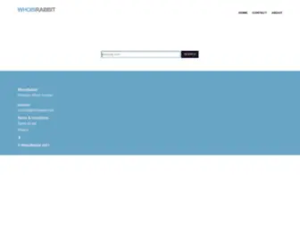 Whoisrabbit.net(Domain Whois Lookup Tool) Screenshot
