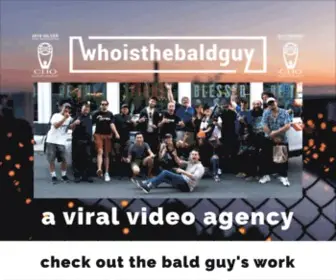 Whoisthebaldguy.com(Plaid) Screenshot