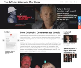 Whoistomdevocht.com(Tom DeVocht) Screenshot