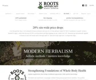 Wholebodyapothecary.com(Roots Apothecary) Screenshot