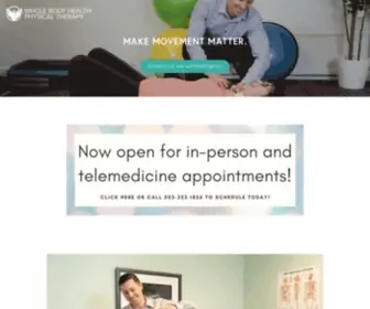 Wholebodyhealth-PT.com(Physical Therapy Services in Portland) Screenshot