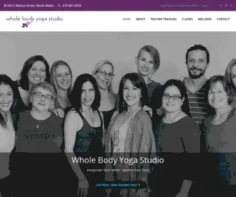 Wholebodyyogastudio.com(Whole Body Yoga Studio) Screenshot