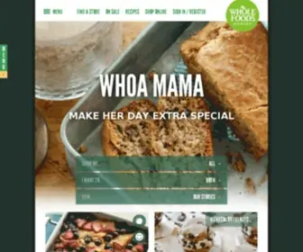 Wholefood.com(Whole Foods Market) Screenshot