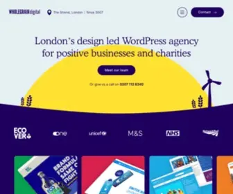 Wholegraindigital.com(London’s WordPress Agency) Screenshot