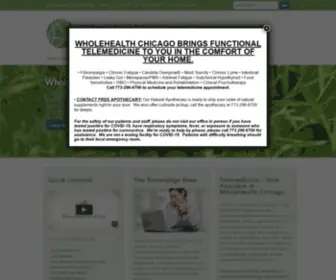 Wholehealthchicago.com(We believe our relationship with each patient) Screenshot