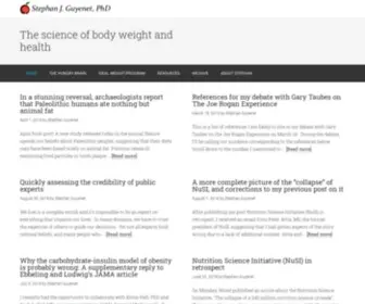 Wholehealthsource.org(The science of body weight and health) Screenshot