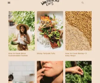 Wholeheartedeats.com(Wholehearted Eats) Screenshot