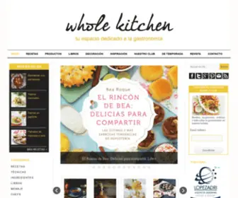 Wholekitchen.es(Whole Kitchen) Screenshot