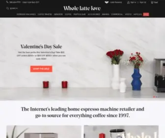 Wholelattelove.com(Whole Latte Love) Screenshot