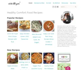 Wholelottayum.com(Healthy Comfort Food Recipes) Screenshot