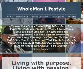 Wholemanlifestyle.com(Wholemanlifestyle) Screenshot