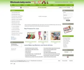 Wholesale-Baby-Socks.com(极速快三) Screenshot