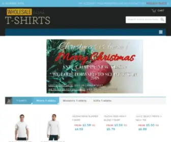 Wholesale-Blank-Tshirts.com.au(T-shirts, Polo shirts, Singlets and Hoodies) Screenshot
