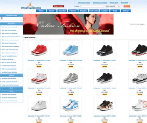 Wholesale-Exporter.com(Wholesale jordans) Screenshot