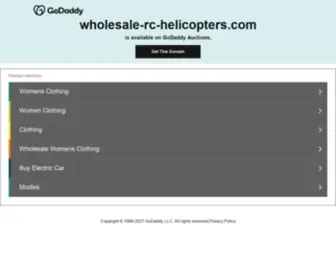 Wholesale-RC-Helicopters.com(Wholesale RC Helicopters) Screenshot