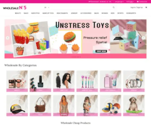 Wholesale05.com(Wholesale Salon Beauty) Screenshot