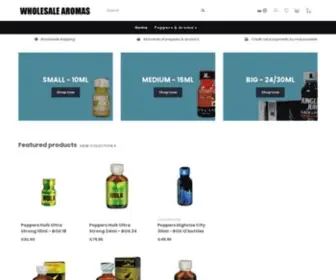 Wholesalearomas.com(Wholesale Aromas) Screenshot